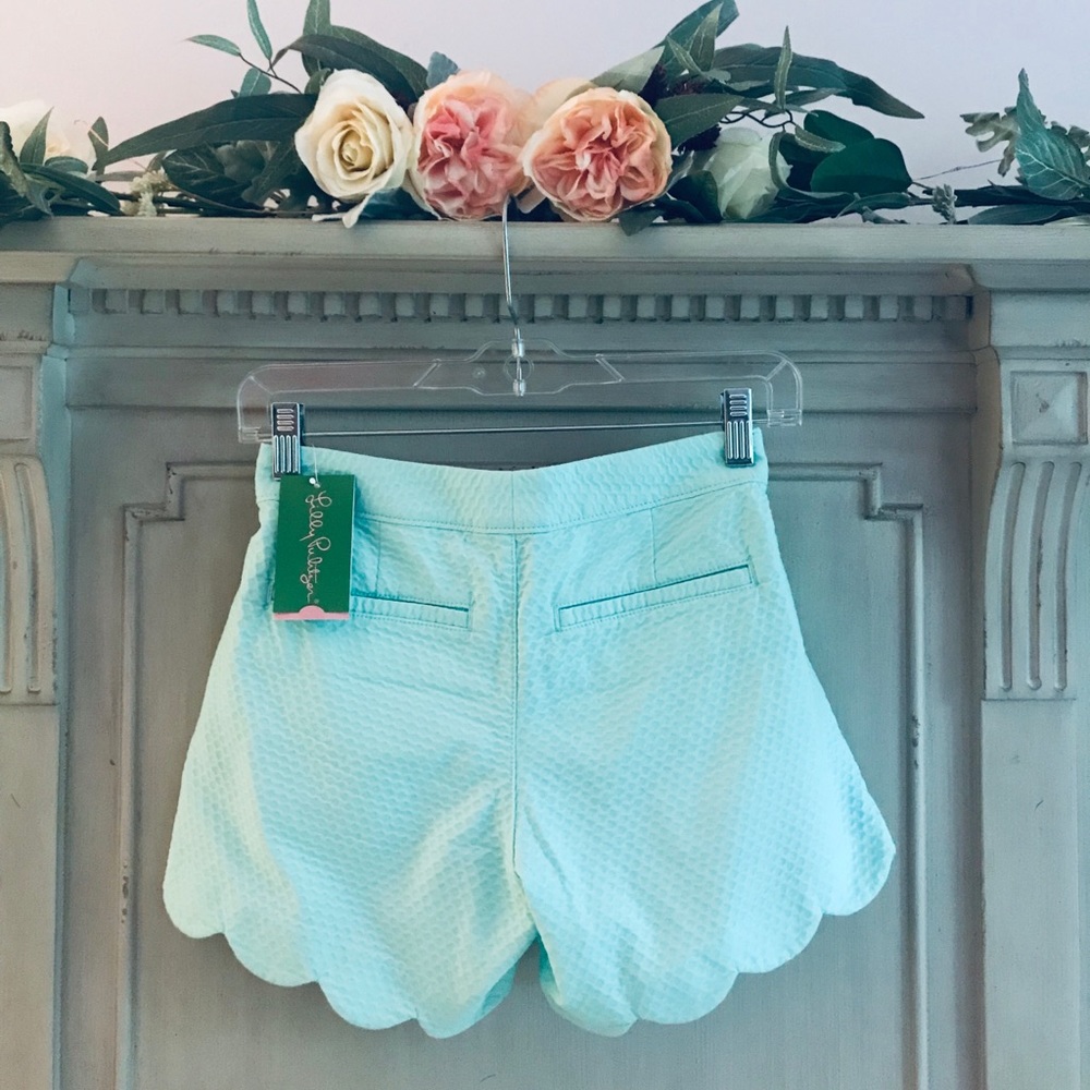 MINT Scalloped Lilly Pulitzer Shorts